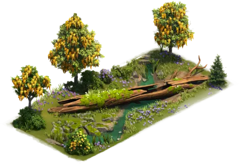 Harmonischer Wildwechsel