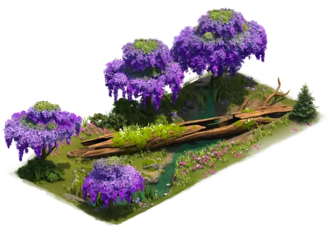 Majestätischer Wildwechsel